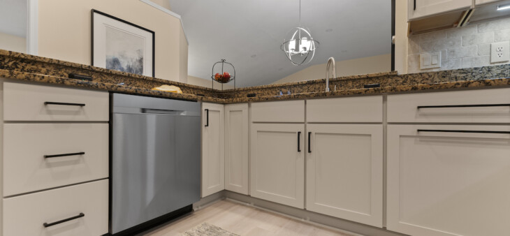 after a cabinet door replacement in boise kitchen