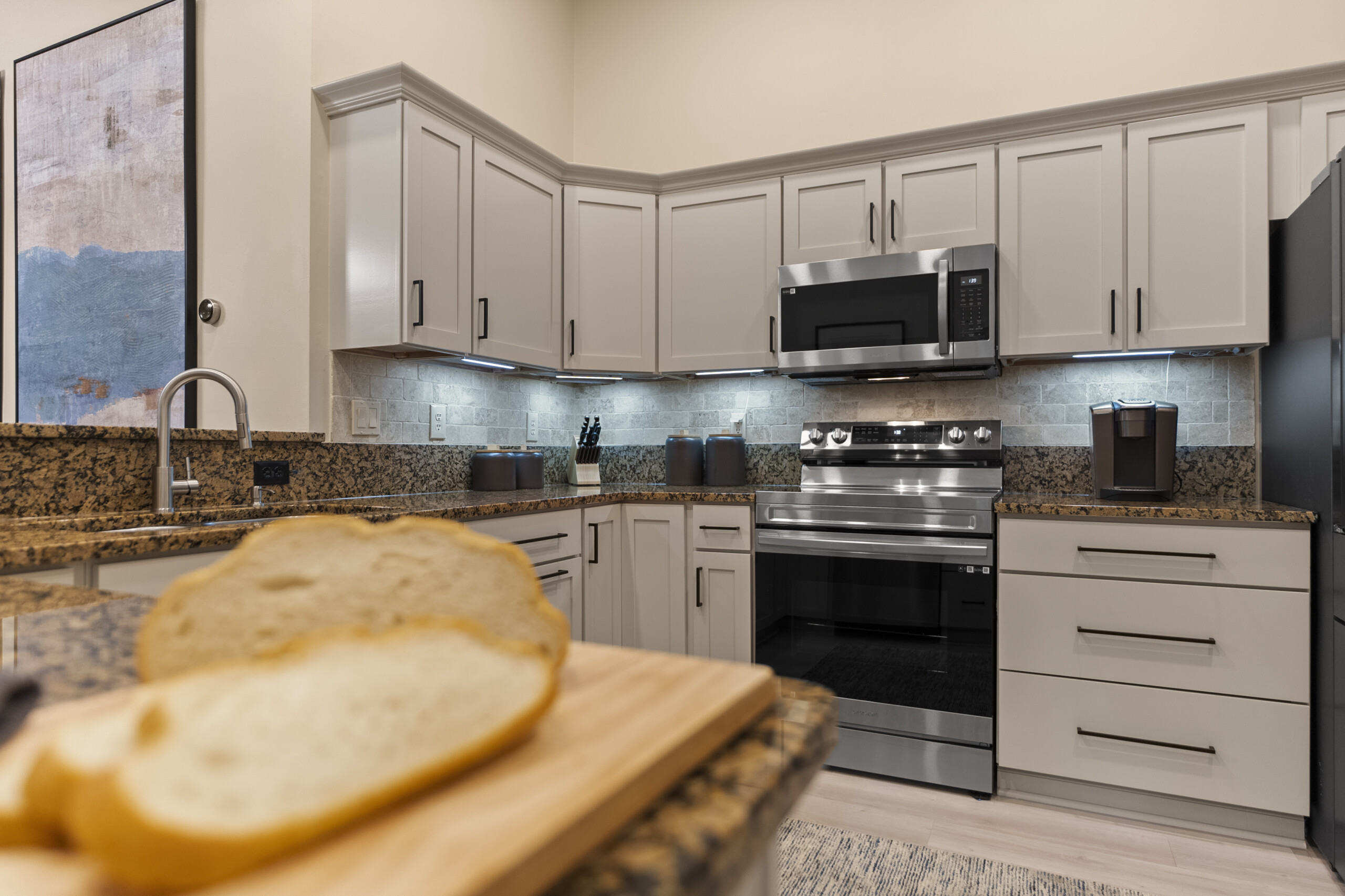 beige gray cabinet painting in pomona ca
