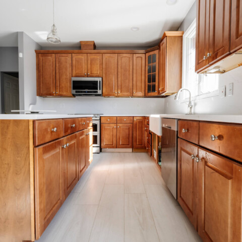 before N-Hance of Chicago Professional Cabinet Painters