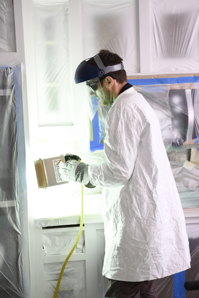 cabinet door replacement technician carmel in