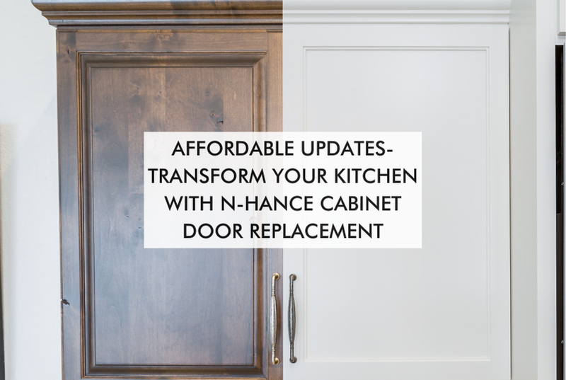 Affordable Kitchen Update | Replace Cabinet Doors with N-Hance