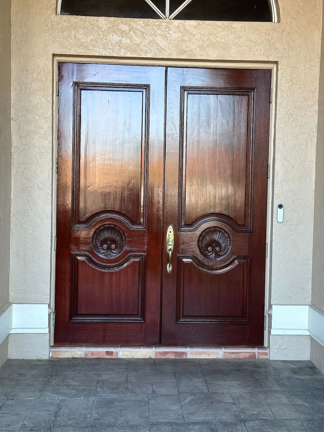 Front Door Restoration | N-Hance Wood Refinishing of Palm Beach ...