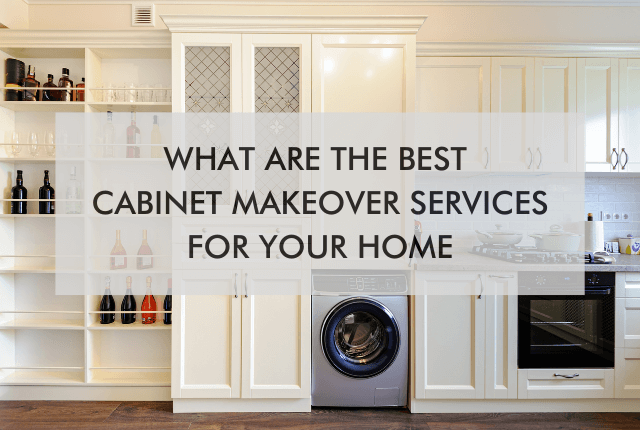 unique kitchen with "What Are the Best Cabinet Makeover Services for Your Home?"