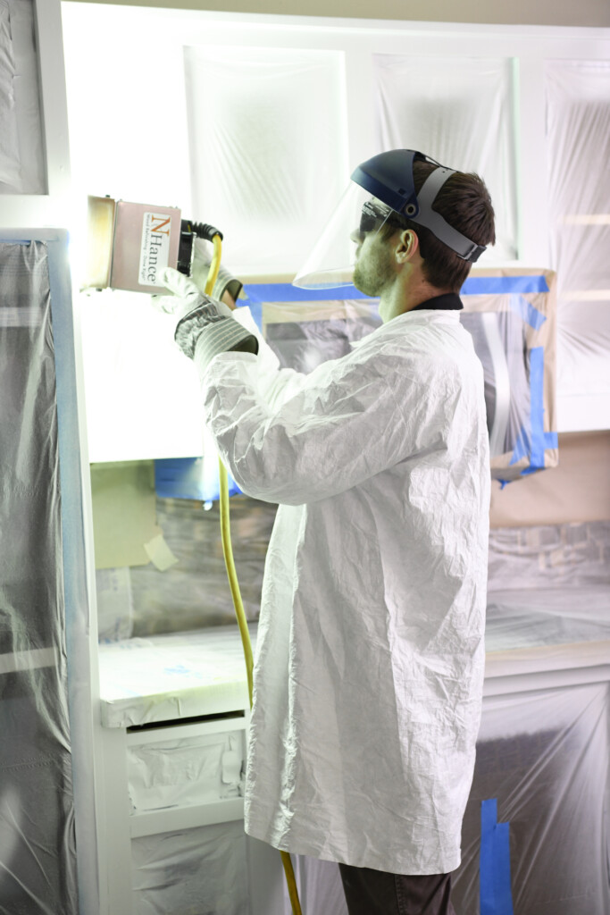 cabinet door replacement tech in elkridge md for N-Hance