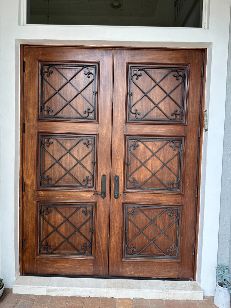 after front door restoration