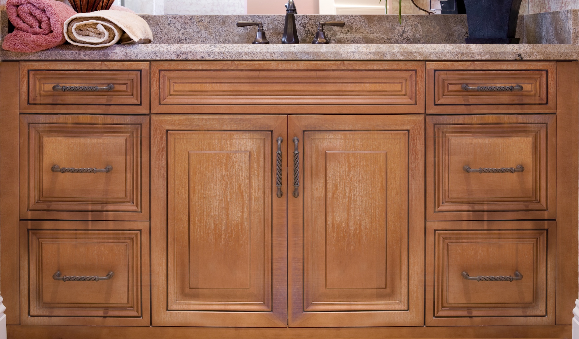 Before version of this Cabinet Refinishing project