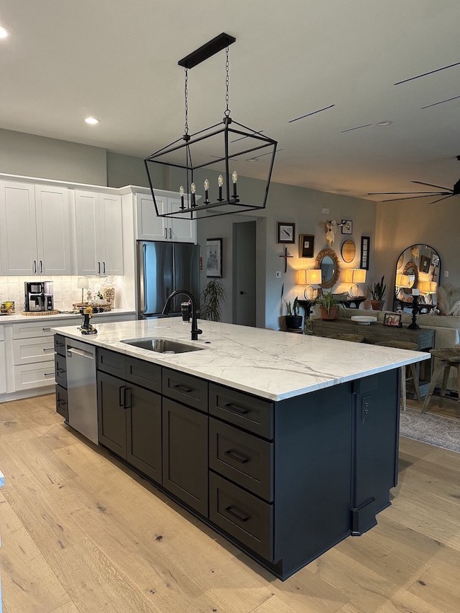 after a kitchen remodel in southlake, tx