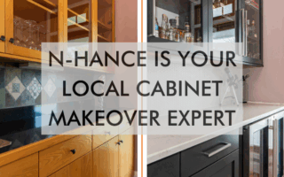 NH Greenville Blog Feature a blog feature that says, "N-Hance Is Your Local Cabinet Makeover Expert"