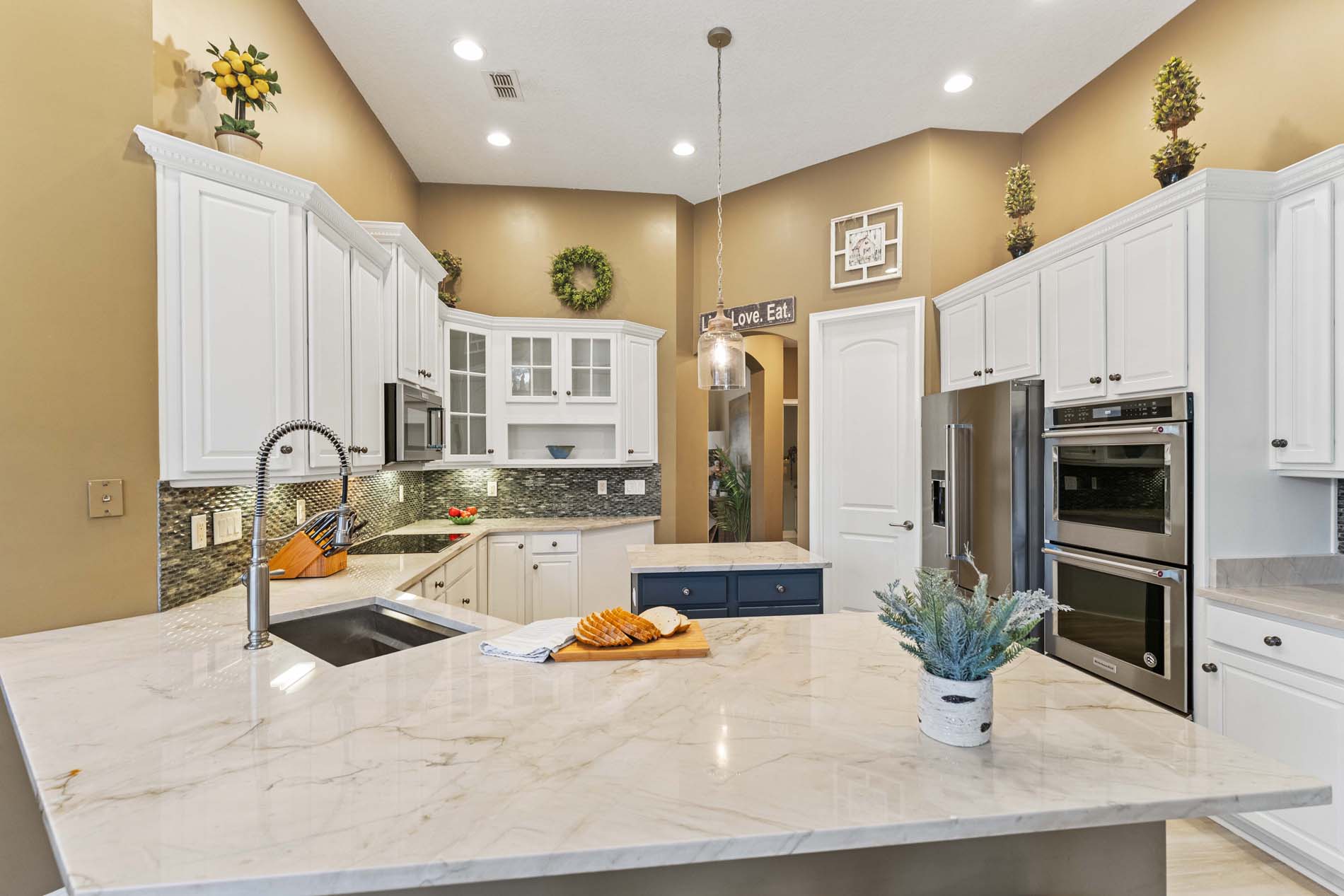 Kitchen remodel example