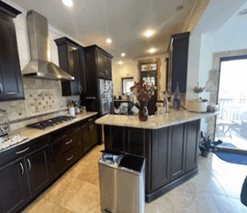 cabinet refacing before