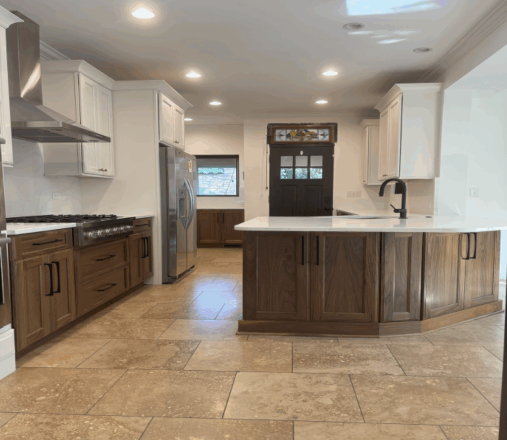 cabinet refacing after