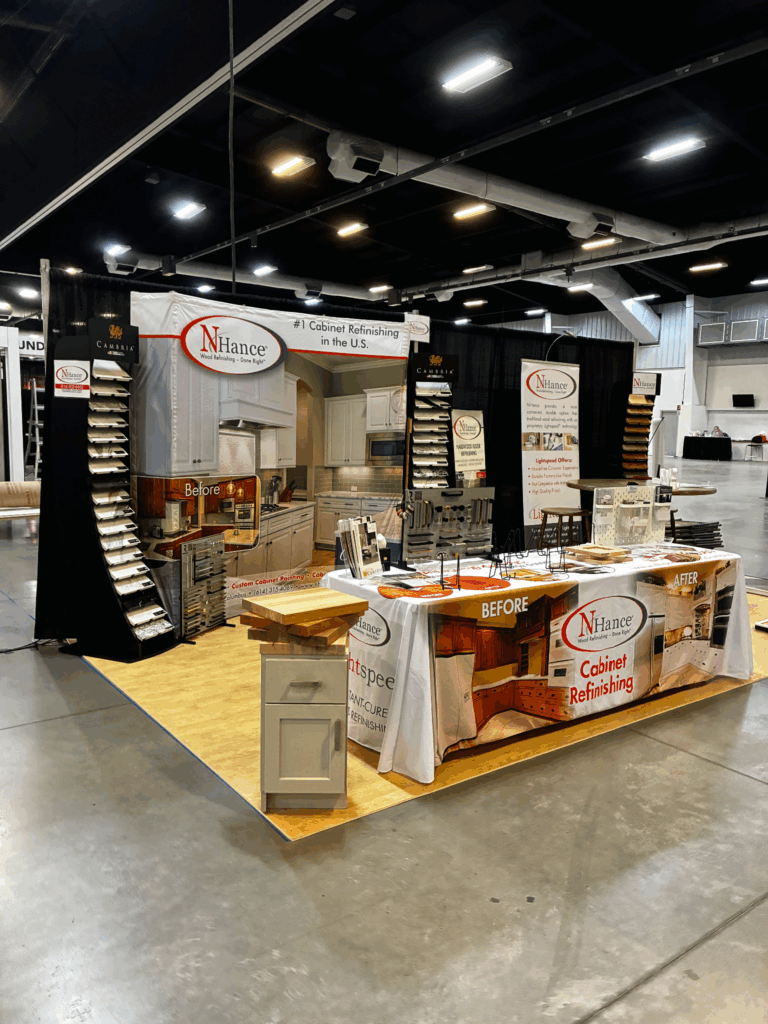 N-Hance booth at expo