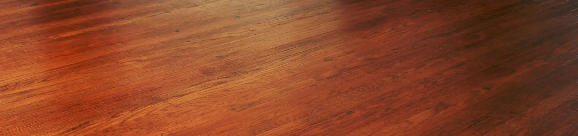 Photo of freshly refinished hardwood floor